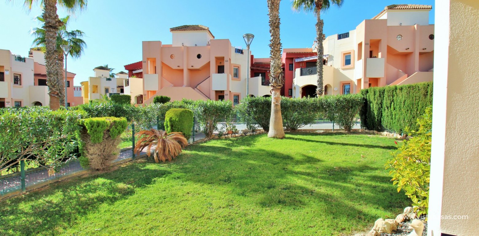 Ground floor apartment for sale Res Punta Marina grass garden