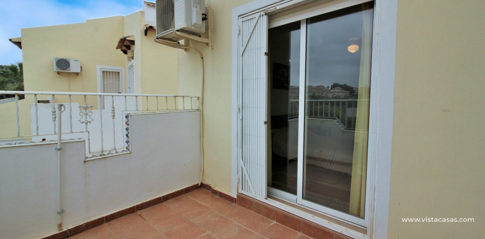 Quad house for sale in Panorama Golf Villamartin balcony