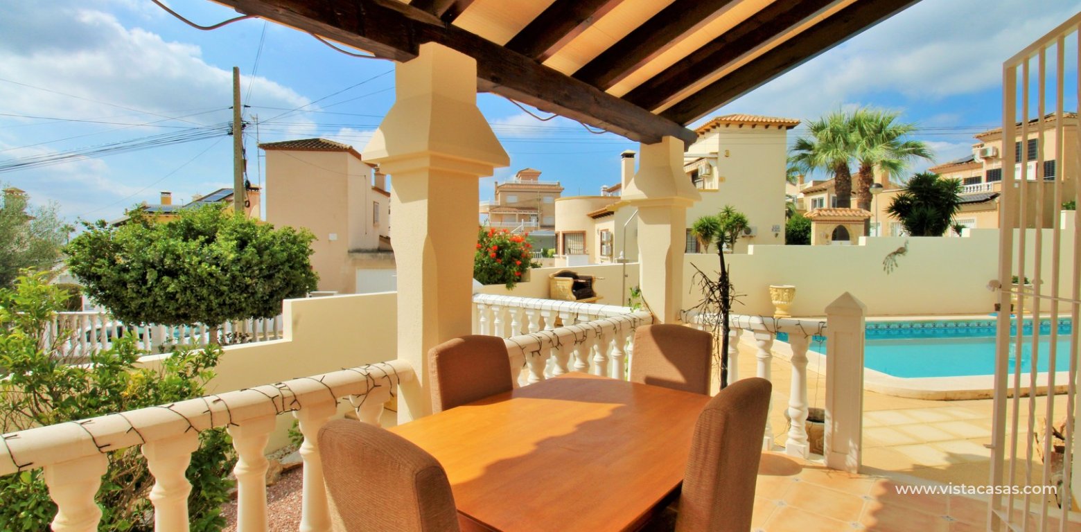 Villamartin Detached Villa Private Pool For Sale terrace