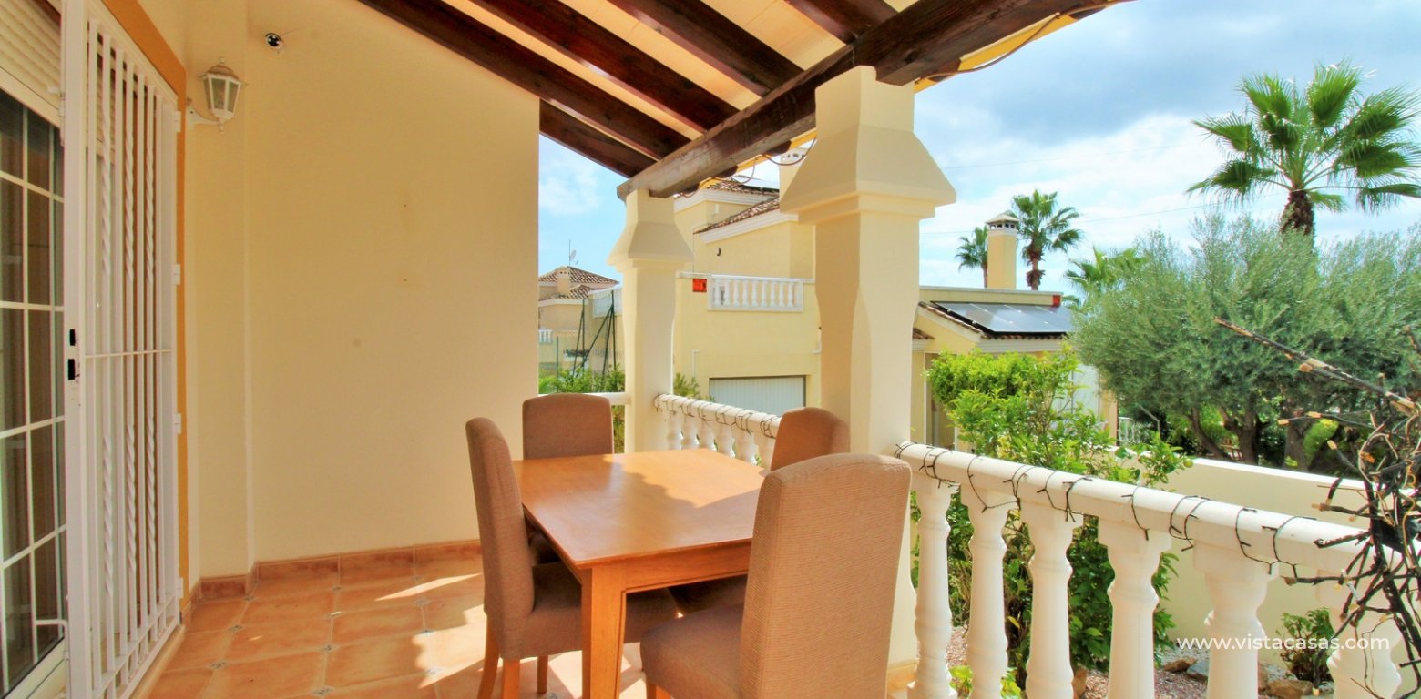 Villamartin Detached Villa Private Pool For Sale covered terrace