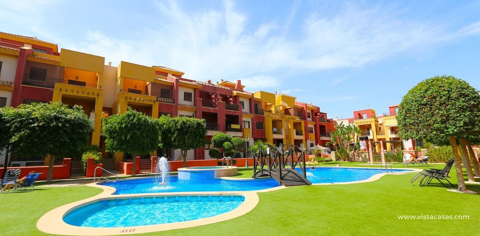 2 Bed Duplex with Spa Facilities in Lomas de Cabo Roig pool