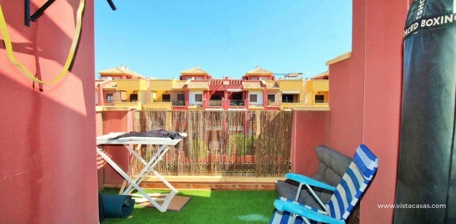 2 Bed Duplex with Spa Facilities in Lomas de Cabo Roig balcony 2