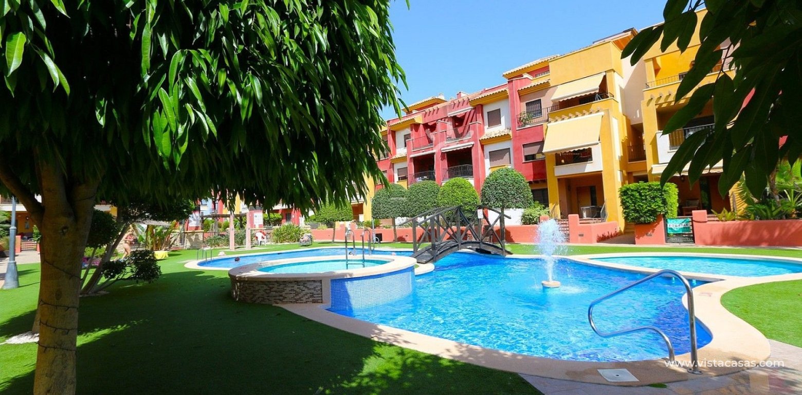 2 Bed Duplex with Spa Facilities in Lomas de Cabo Roig swimming pool