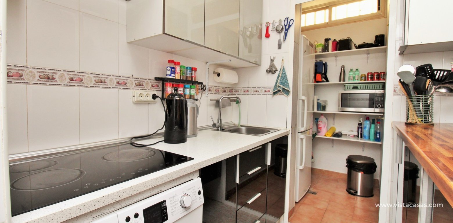 2 Bedroom South-Facing Townhouse For Sale in El Salado Torrevieja kitchen utility room