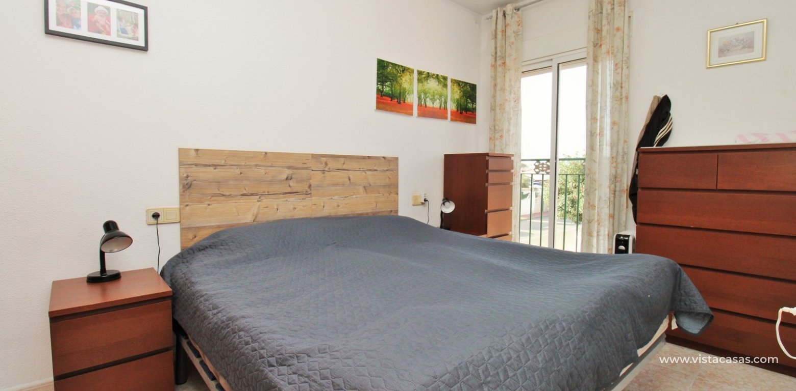 2 Bedroom South-Facing Townhouse For Sale in El Salado Torrevieja master bedroom