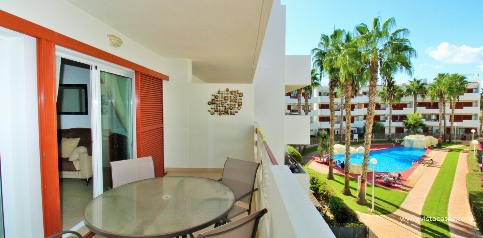 2 Bed Apartment for Sale in El Rincon Playa Flamenca balcony pool view