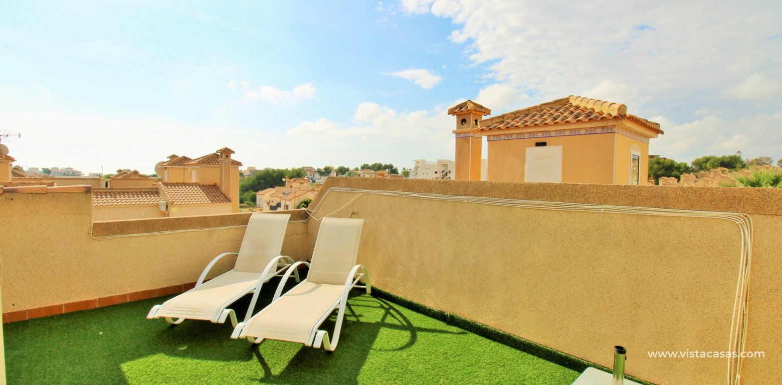 Renovated Zodiaco Quad For Sale In Villamartin roof terrace