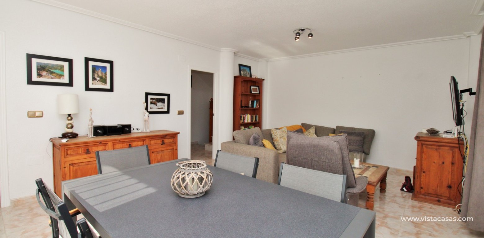 4-Bed Villa with Sea Views & Basement For Sale in Playa Flamenca dining area