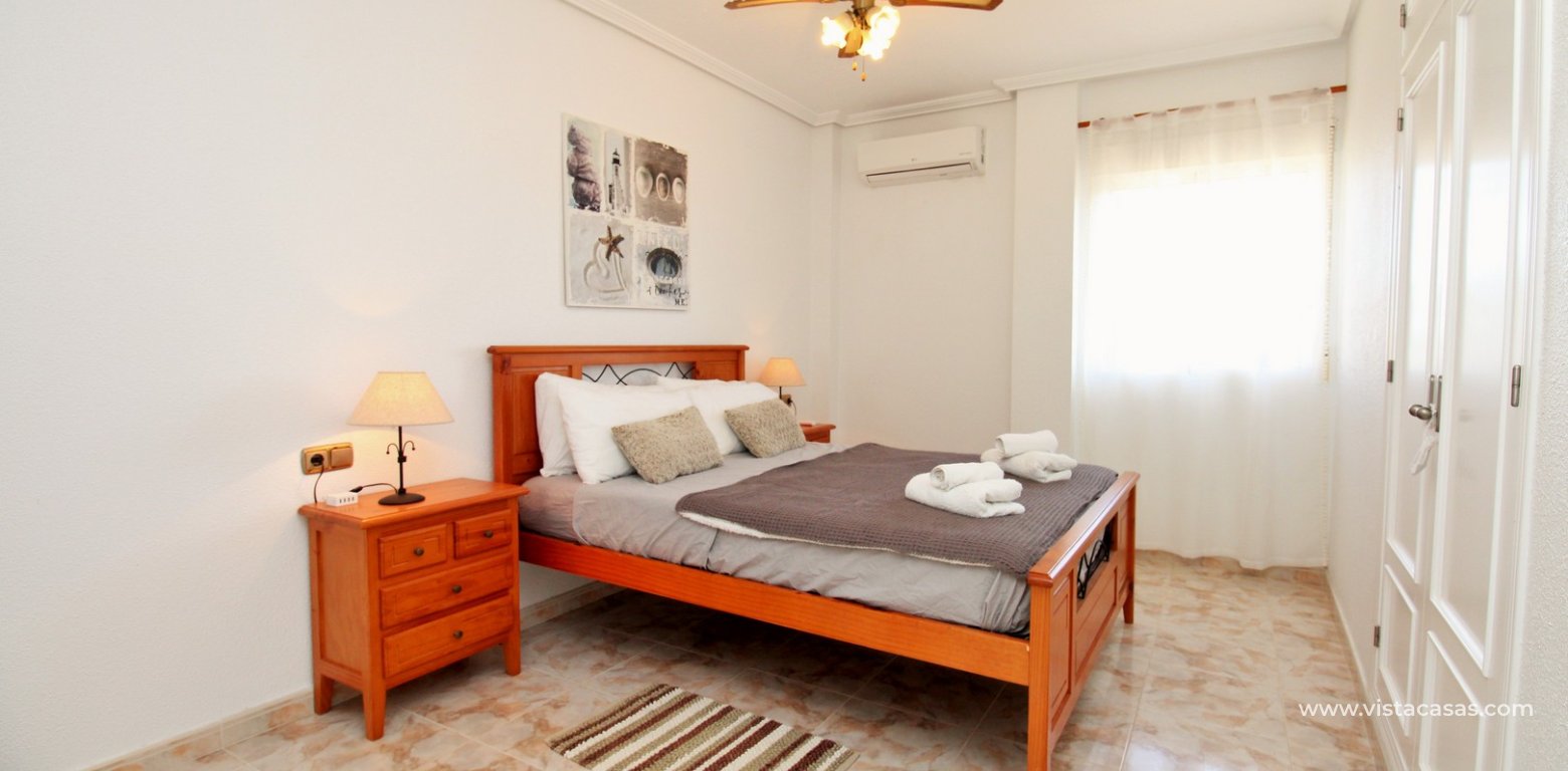 4-Bed Villa with Sea Views & Basement For Sale in Playa Flamenca double bedroom