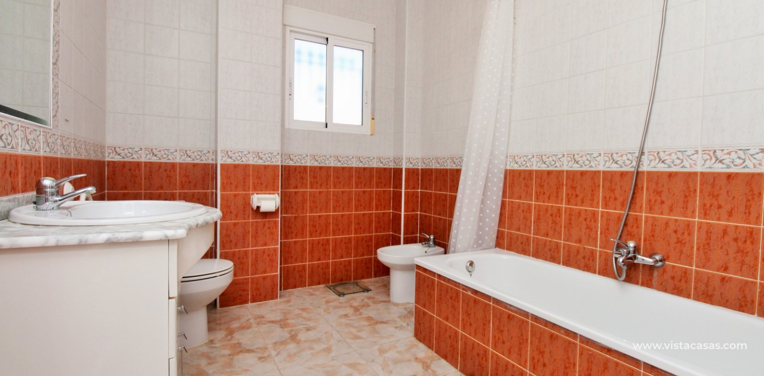 4-Bed Villa with Sea Views & Basement For Sale in Playa Flamenca bathroom