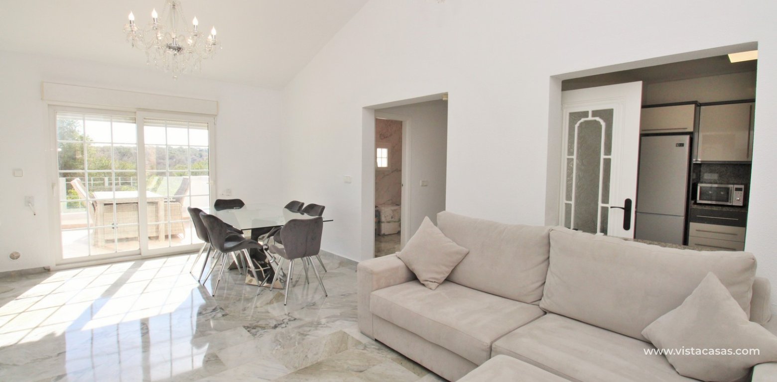Frontline 3 Bed Villa for Sale in Las Ramblas Golf living room