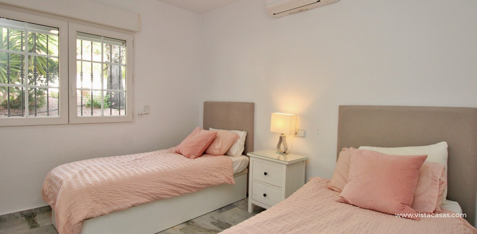 Frontline 3 Bed Villa for Sale in Las Ramblas Golf twin bedroom 1