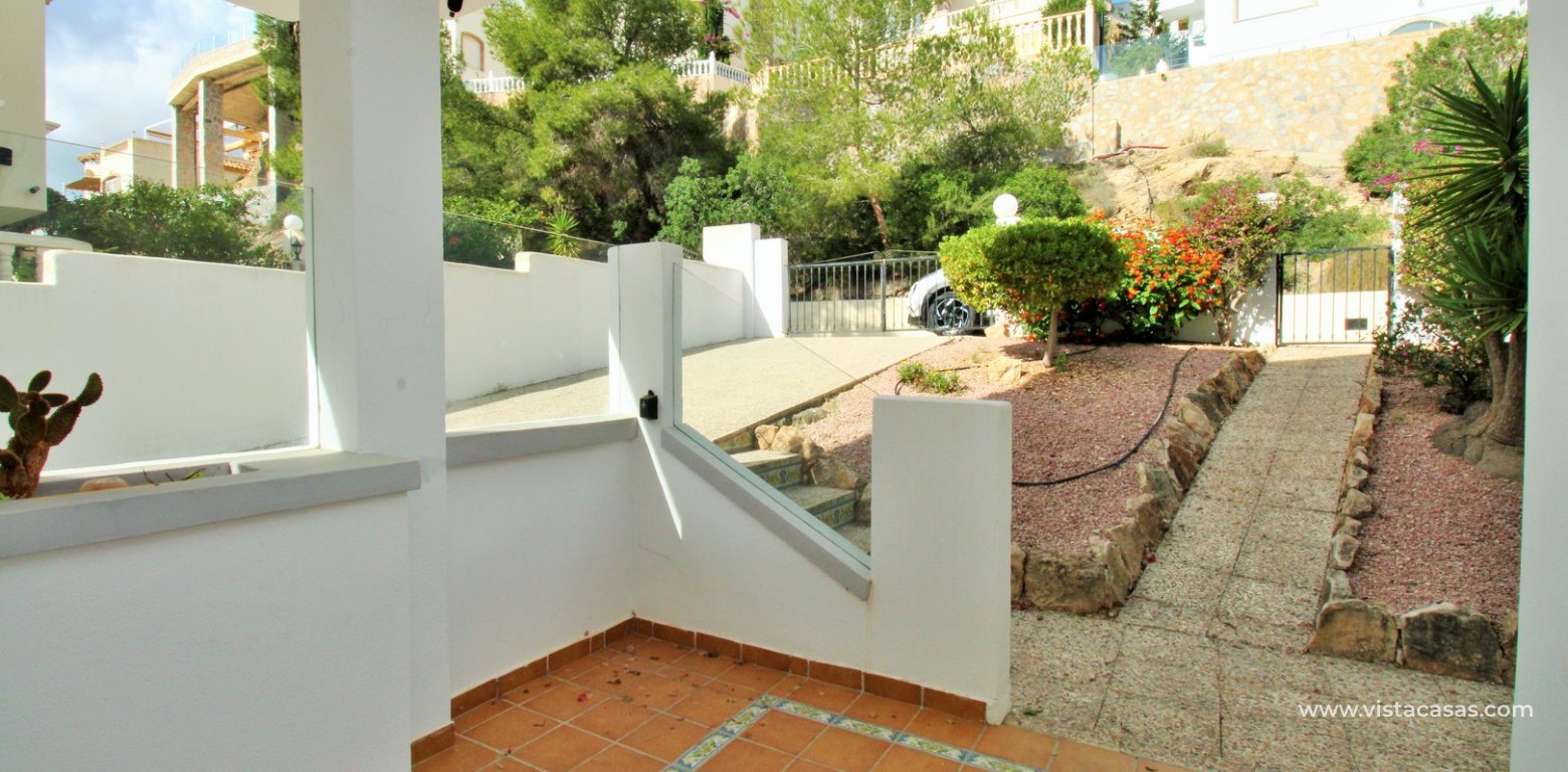 Frontline 3 Bed Villa for Sale in Las Ramblas Golf entrance porch