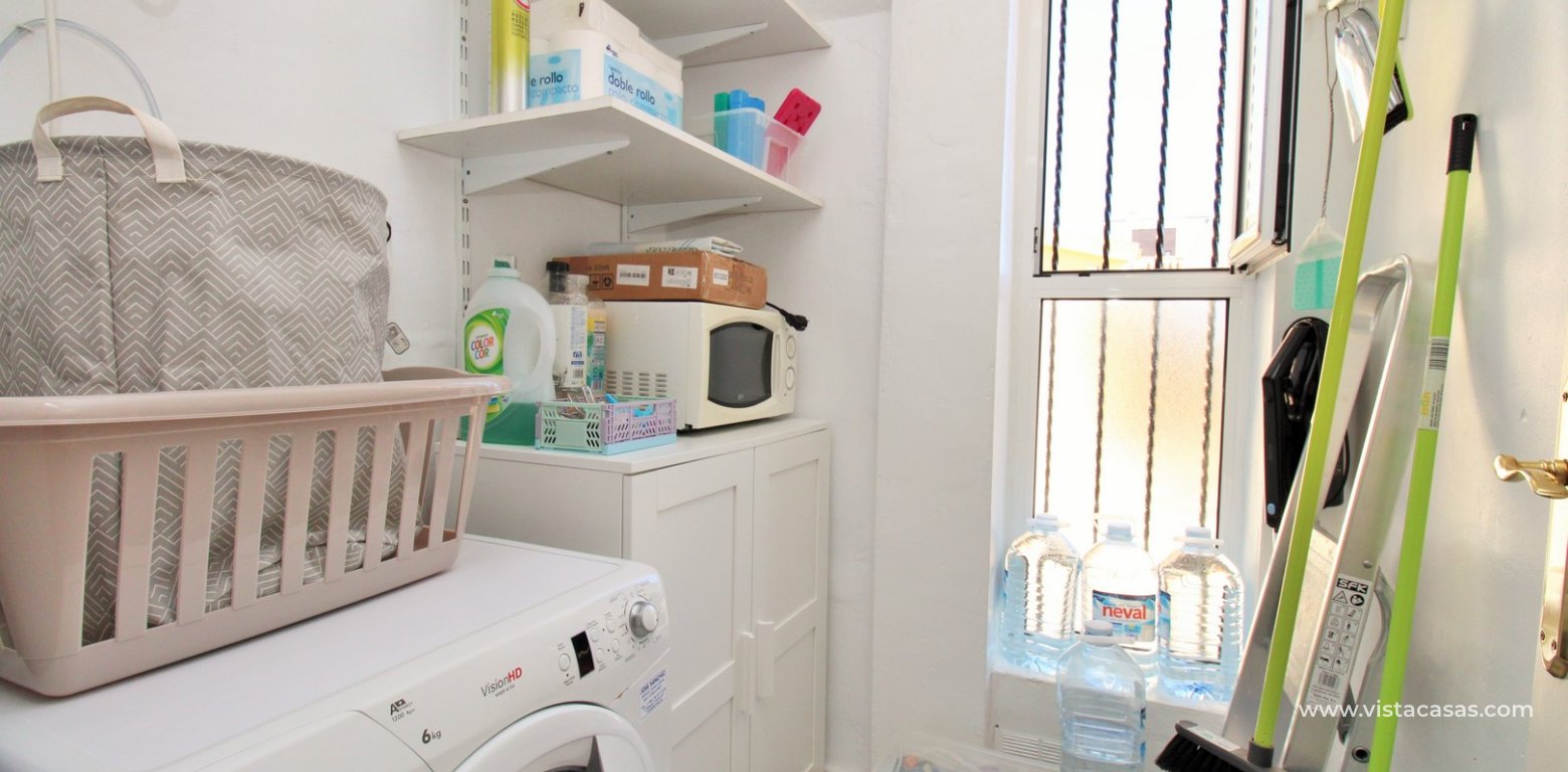 2 Bed Ground Floor Apartment For Sale Lomas del Golf Villamartin utility room