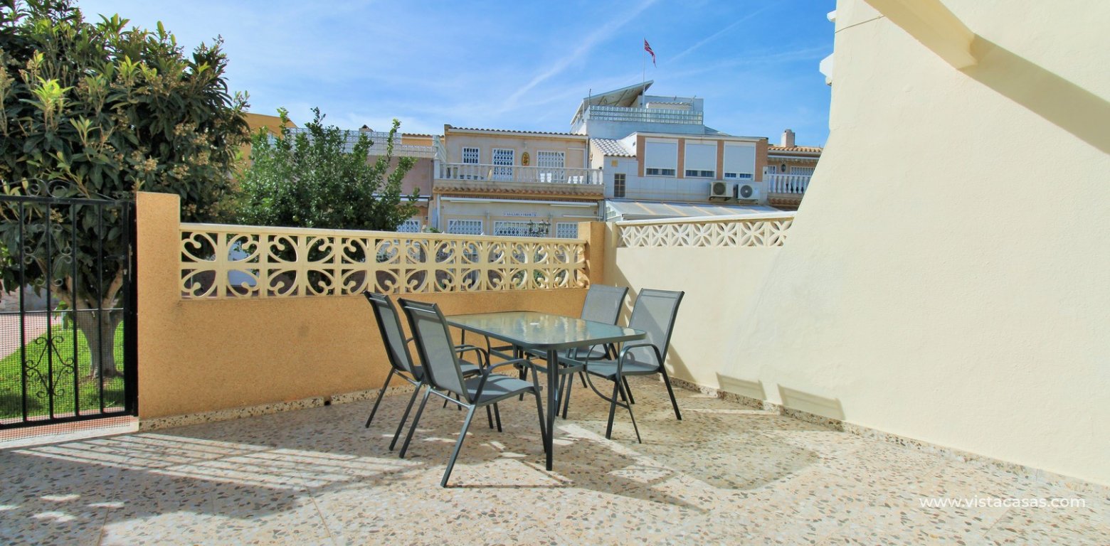 Bungalow with Sunny Terrace for Sale in La Chismosa garden