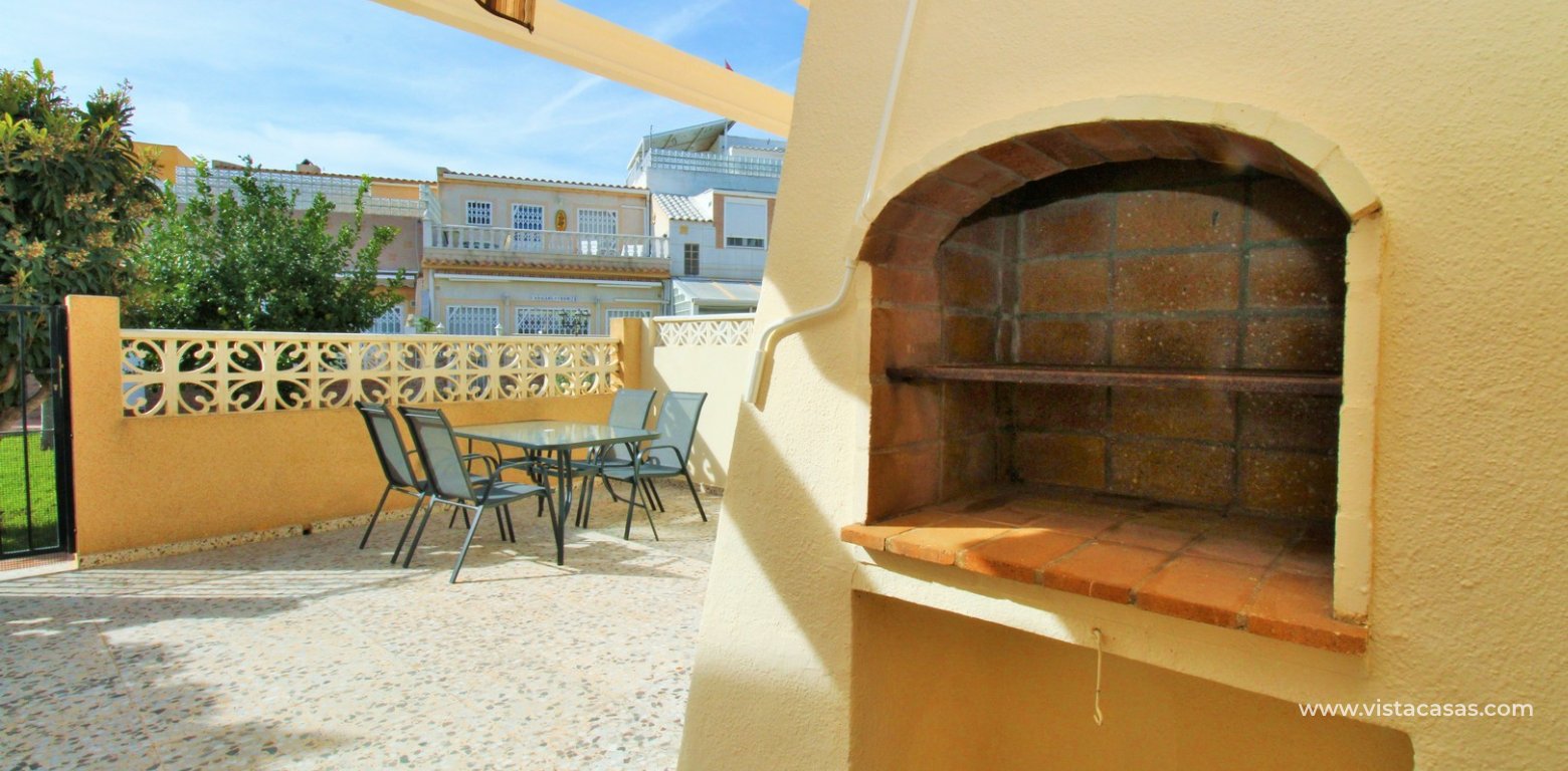 Bungalow with Sunny Terrace for Sale in La Chismosa bbq