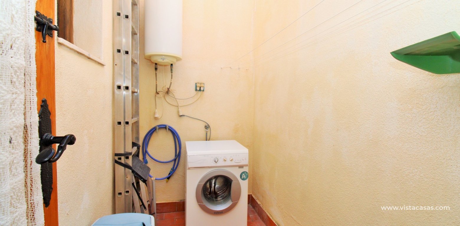 Bungalow with Sunny Terrace for Sale in La Chismosa utility room