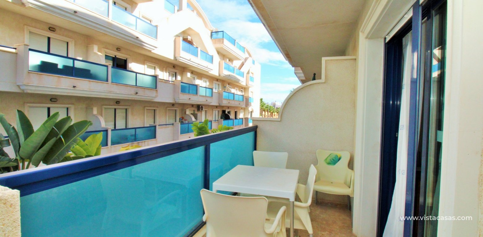 Beachside 2 Bed Apartment in Playa Marina 2 Cabo Roig balcony 2