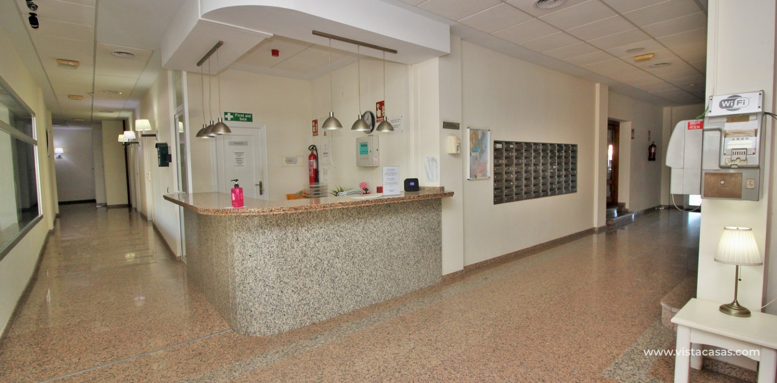 Beachside 2 Bed Apartment in Playa Marina 2 Cabo Roig reception