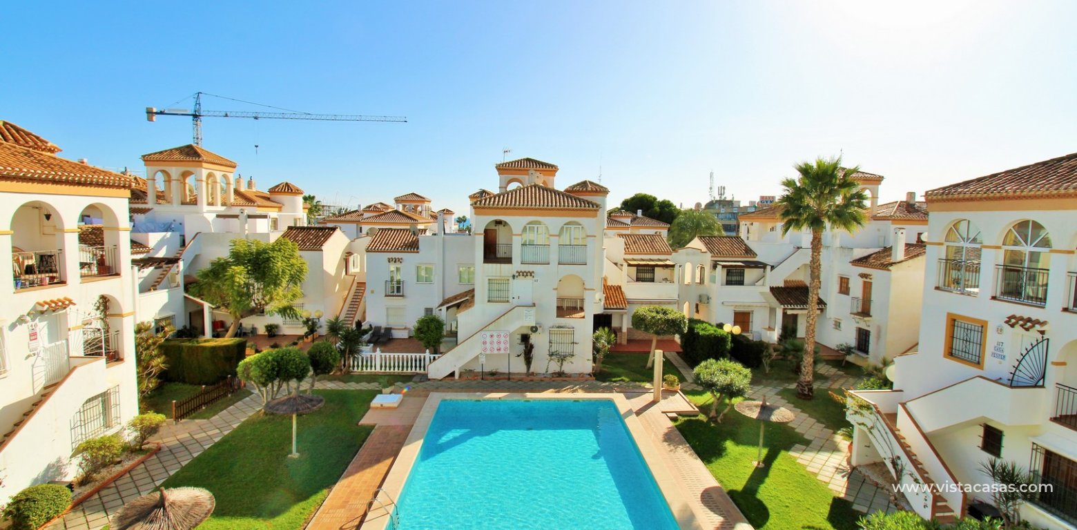 Duplex Penthouse for Sale in Playa Flamenca pool view