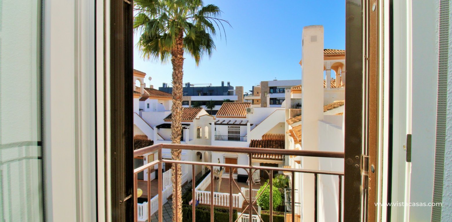 Duplex Penthouse for Sale in Playa Flamenca master bedroom juliet balcony