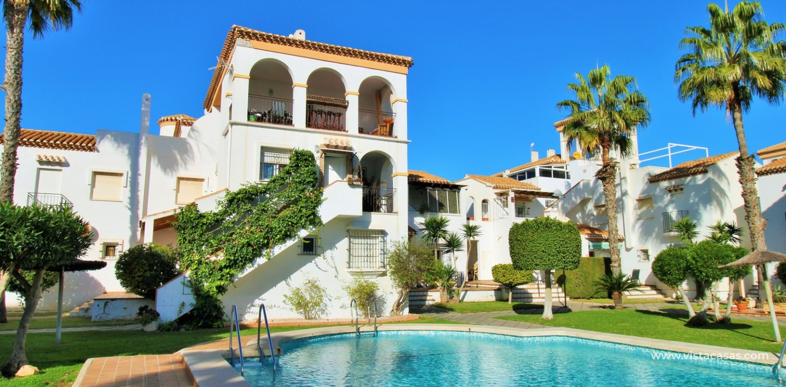 Duplex Penthouse for Sale in Playa Flamenca swimming pool