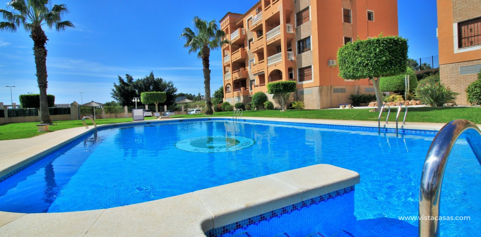 2 Bed Apartment with Lift & Pool For Sale in Pau 8 Villamartin pool