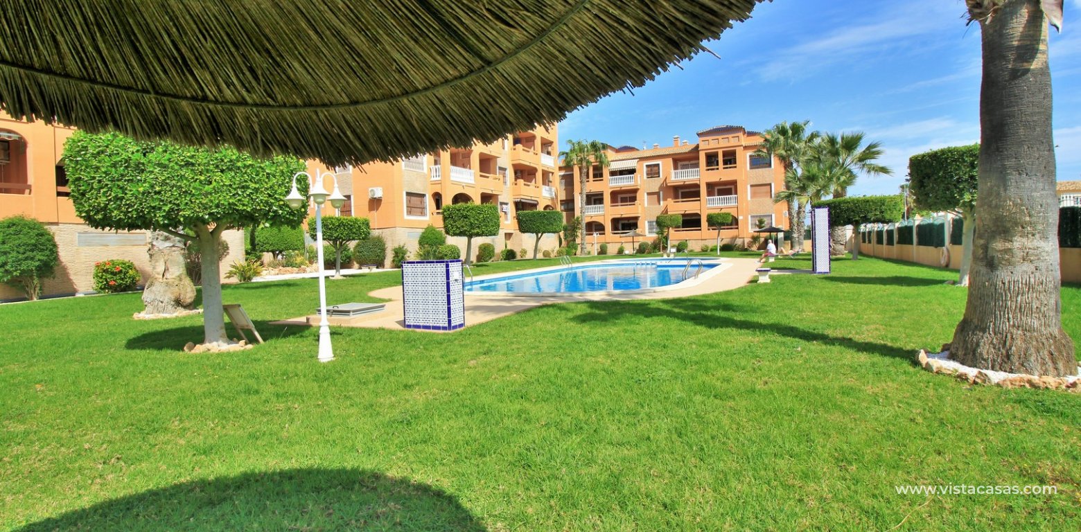 2 Bed Apartment with Lift & Pool For Sale in Pau 8 Villamartin communal gardens
