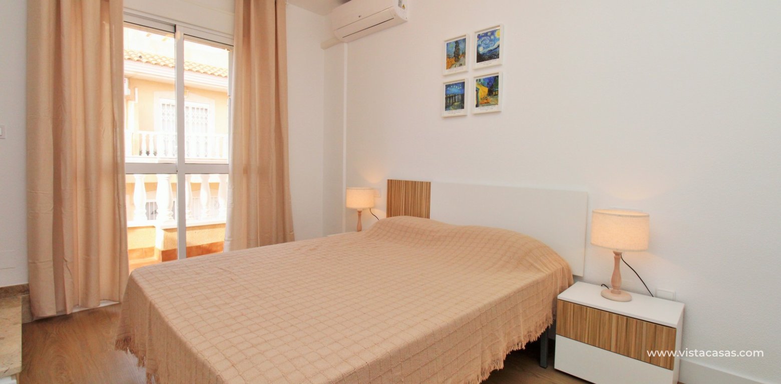 Refurbished Townhouse with Solarium For Sale in Florida Golf master bedroom