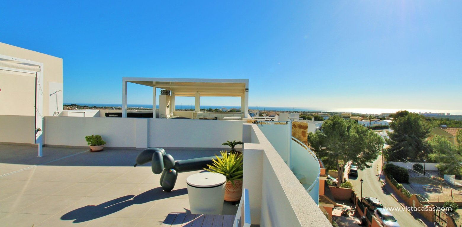 Penthouse with Solarium & Sea Views in Villamartin Villacosta Club solarium 2