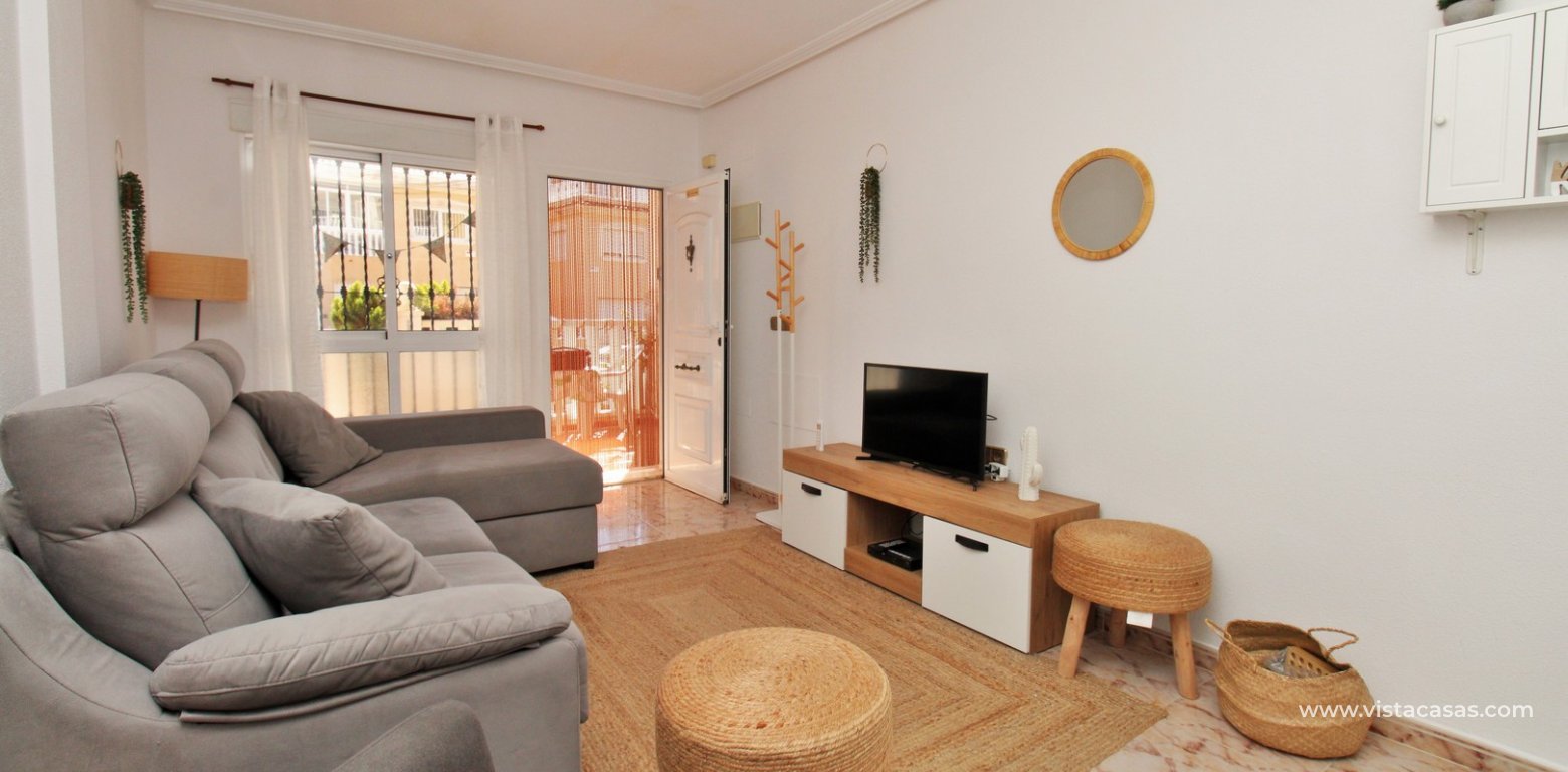 South Facing 2 Bed Ground Floor Apartment Villamartin Pinada Golf living area