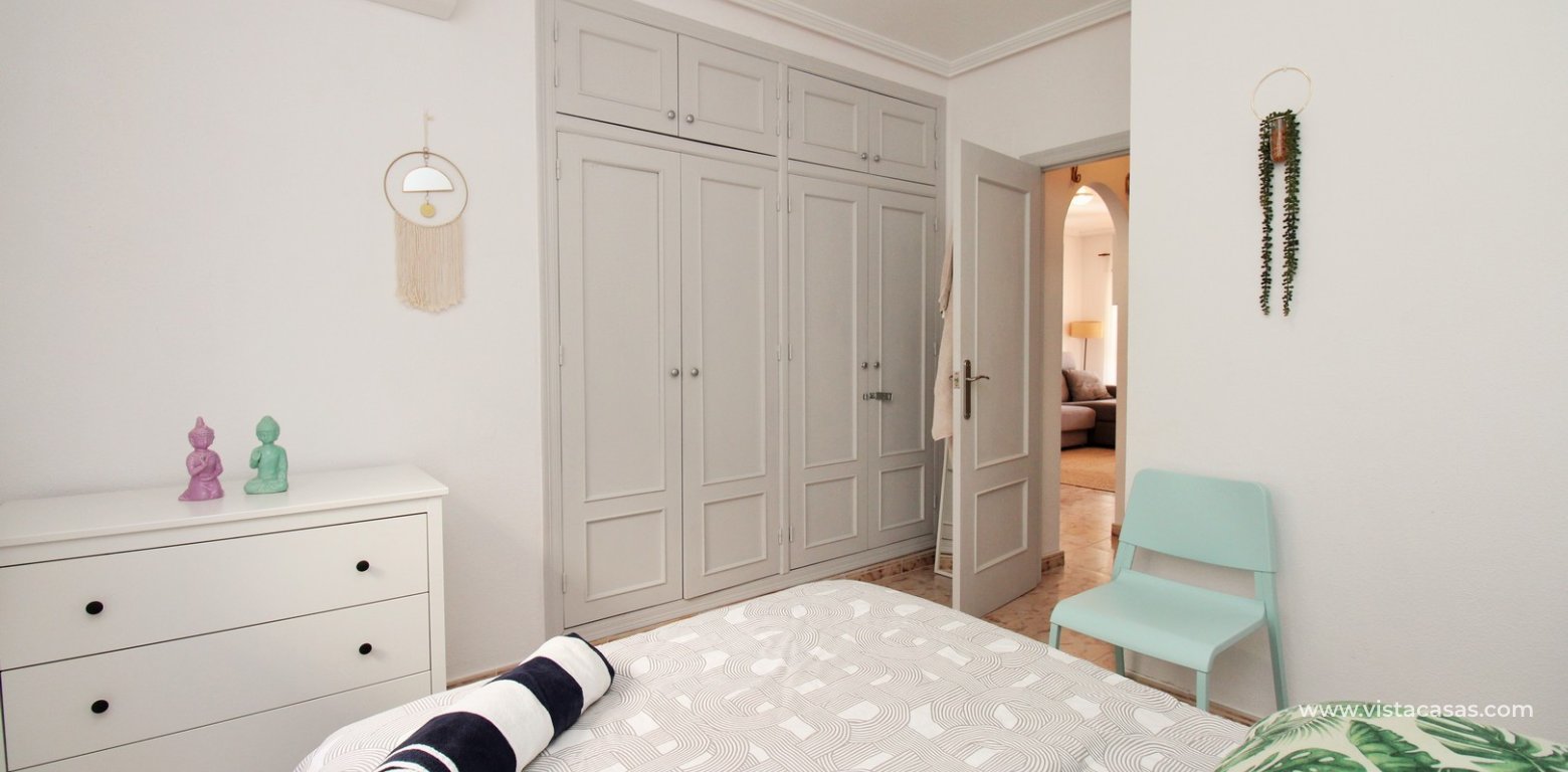 South Facing 2 Bed Ground Floor Apartment Villamartin Pinada Golf master bedroom fitted wardrobes