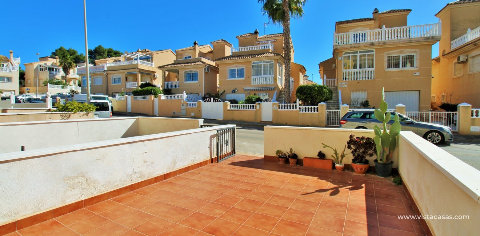 South Facing 2 Bed Ground Floor Apartment Villamartin Pinada Golf front garden 2