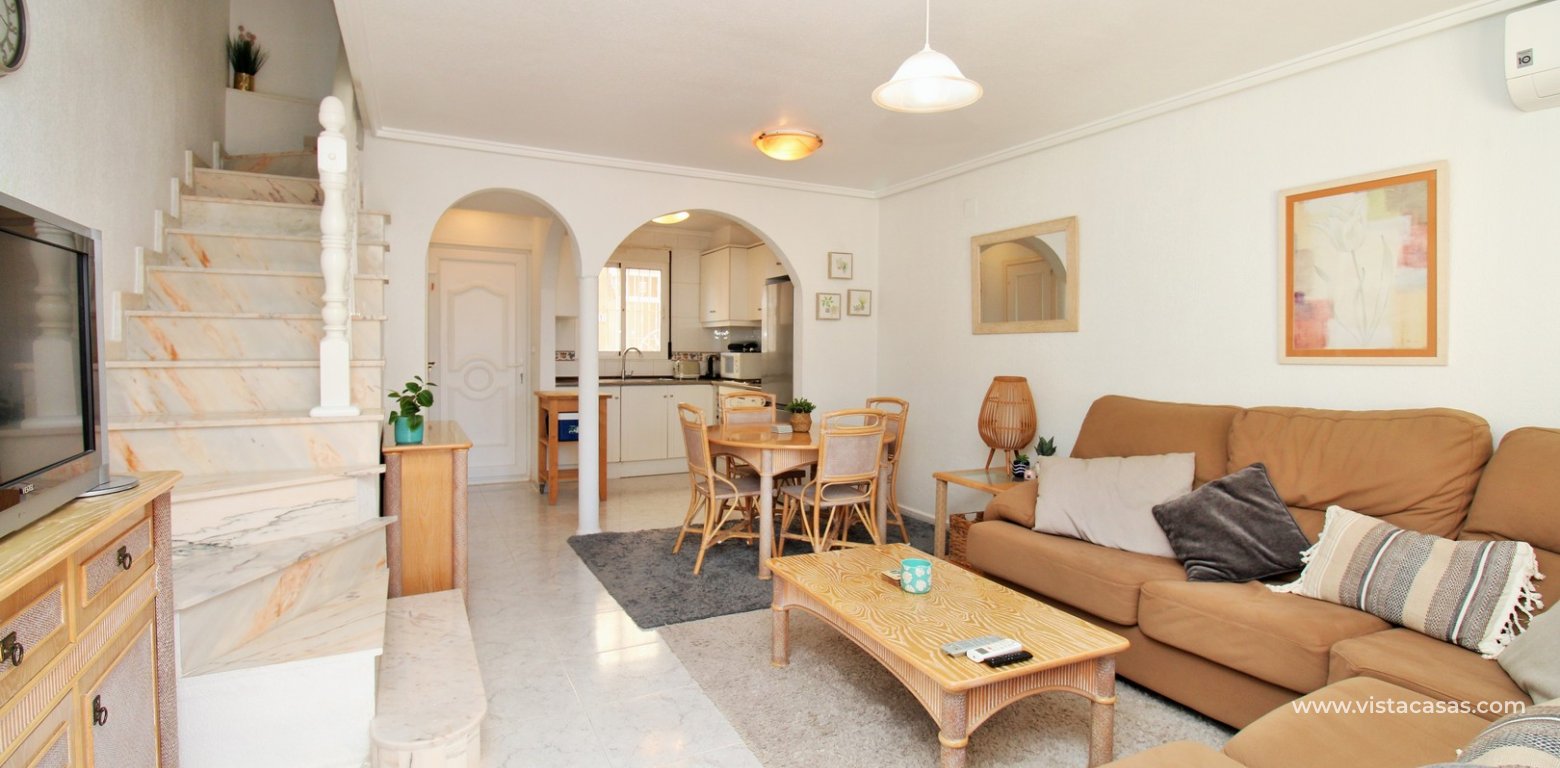 South Facing 3 Bed Townhouse For Sale in Paola II Playa Flamenca lounge
