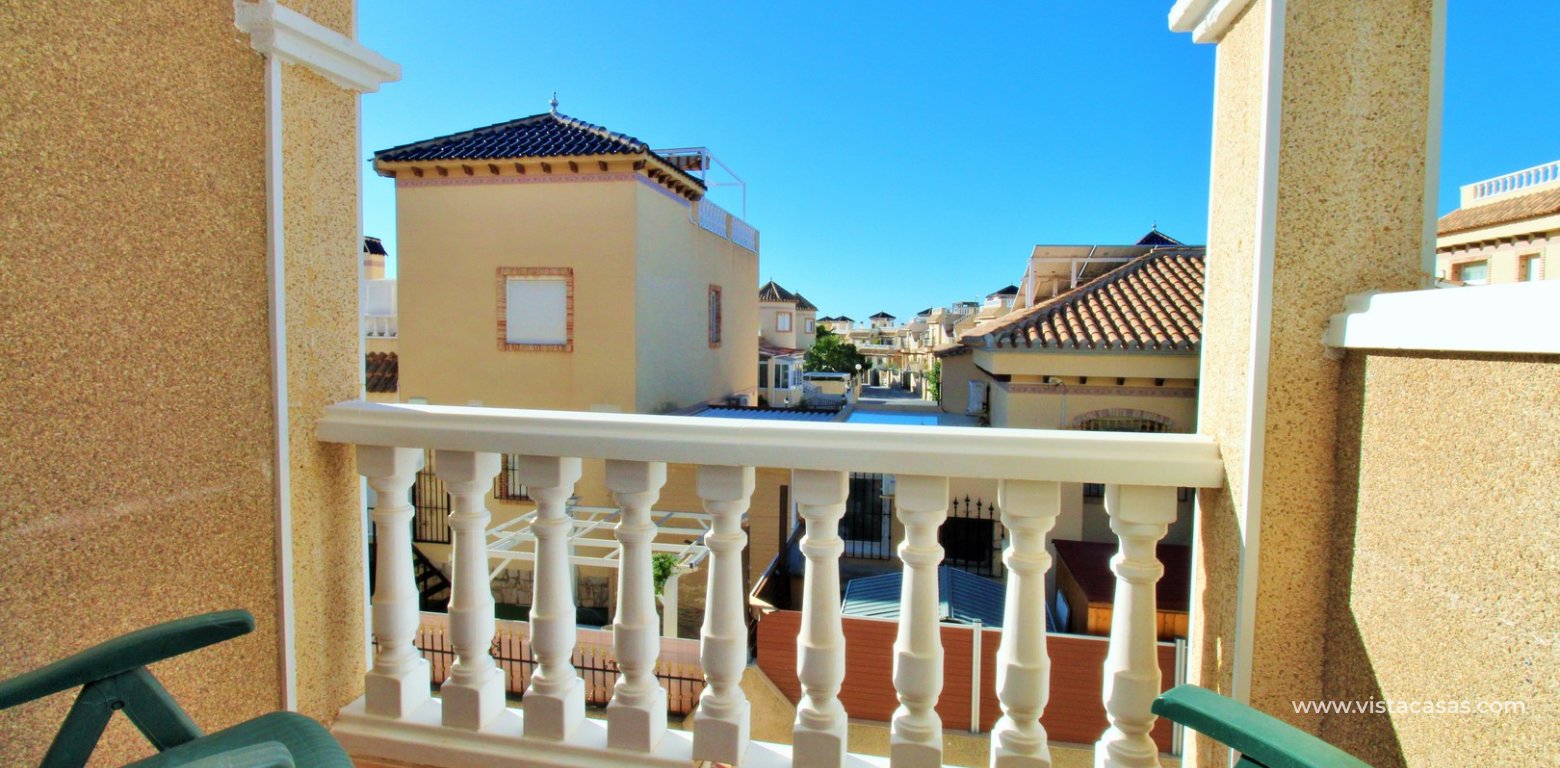 South Facing 3 Bed Townhouse For Sale in Paola II Playa Flamenca private balcony