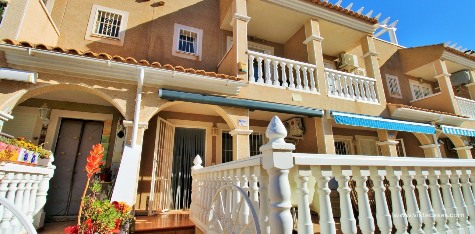 South Facing 3 Bed Townhouse For Sale in Paola II Playa Flamenca front