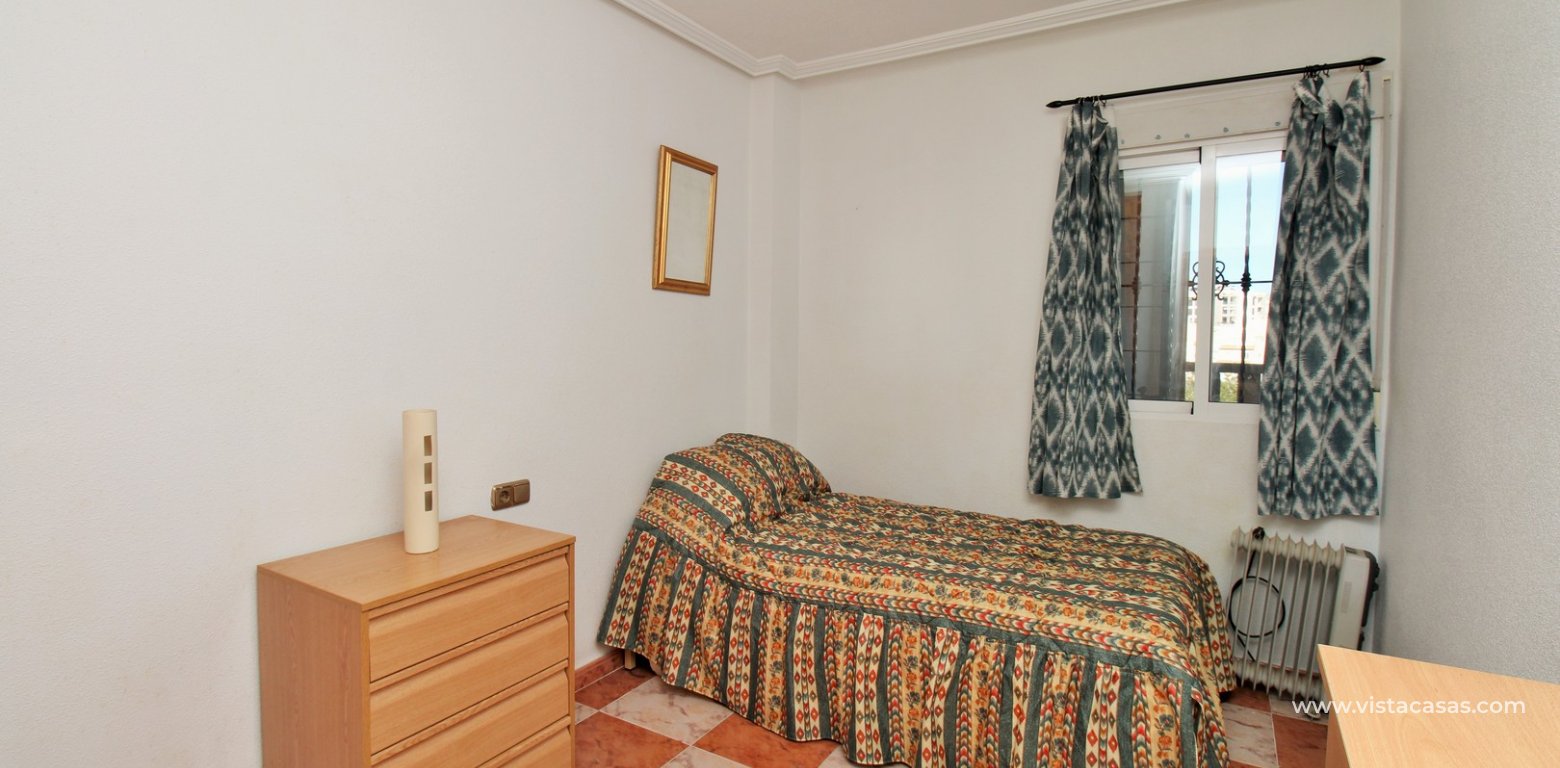 2 Bed Penthouse with Solarium in Pinada Golf Villamartin twin bedroom