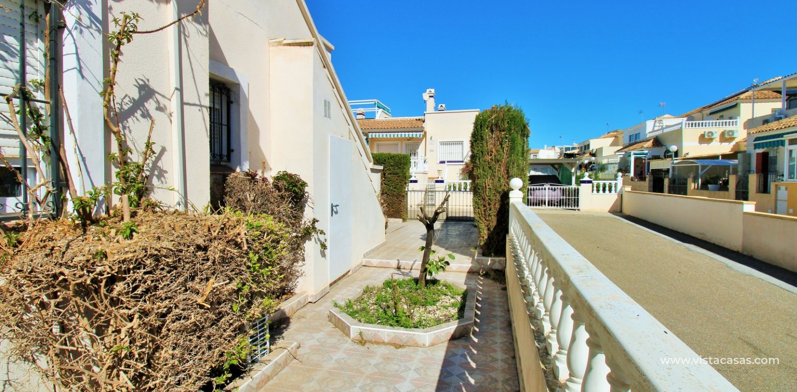 2 Bed Jumilla Bungalow For Sale Playa Flamenca garden