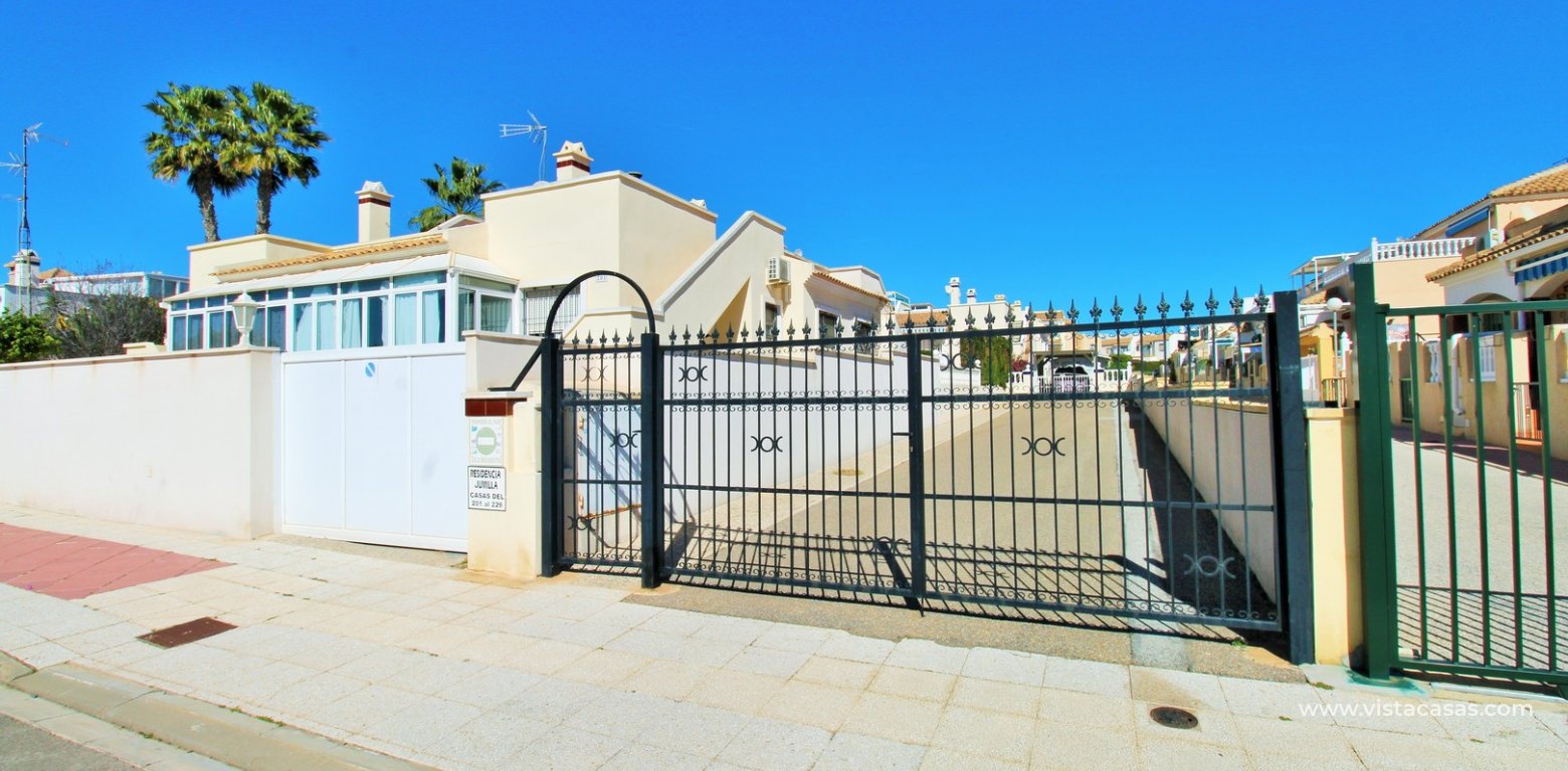 2 Bed Jumilla Bungalow For Sale Playa Flamenca gated community