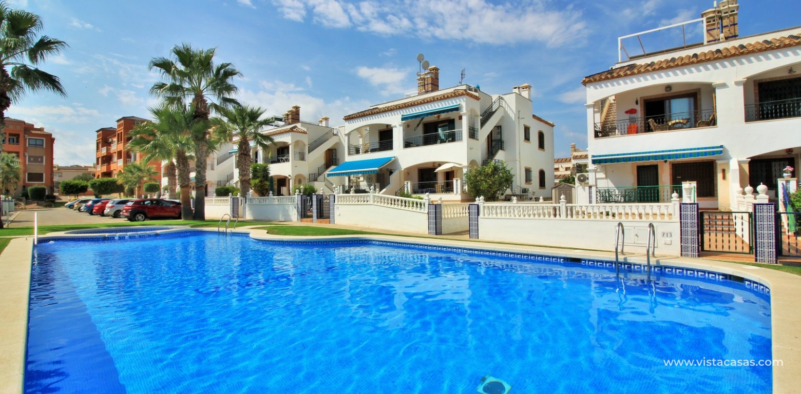 Poolfront 2 Bed Apartment For Sale in Villamartin Pau 8 communal pool