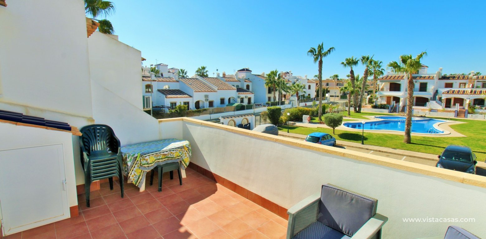 Lola Bungalow with Annex For Sale in Pau 8 Villamartin annex balcony pool view