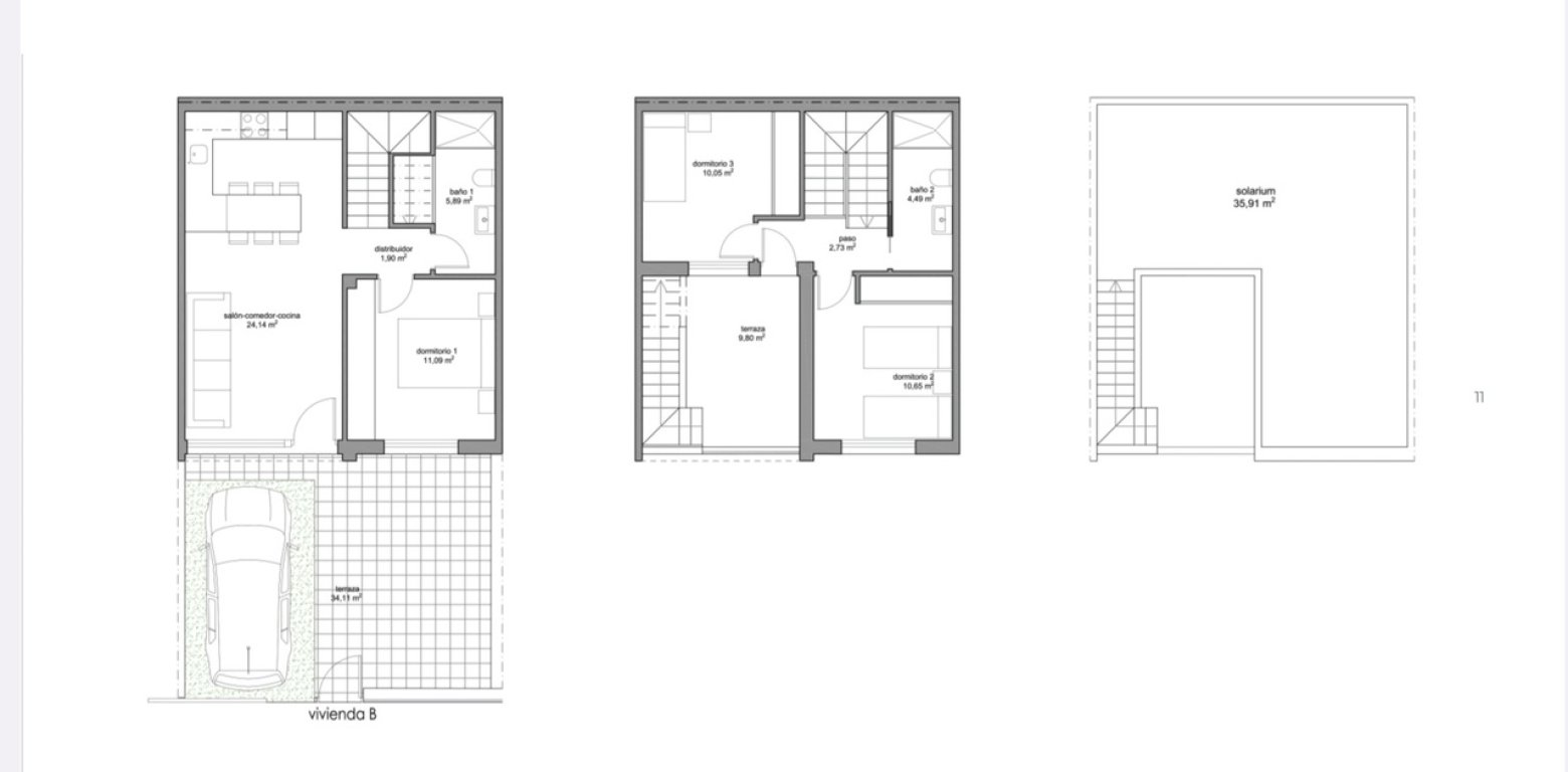 New Build - Townhouse - Pilar de la Horadada