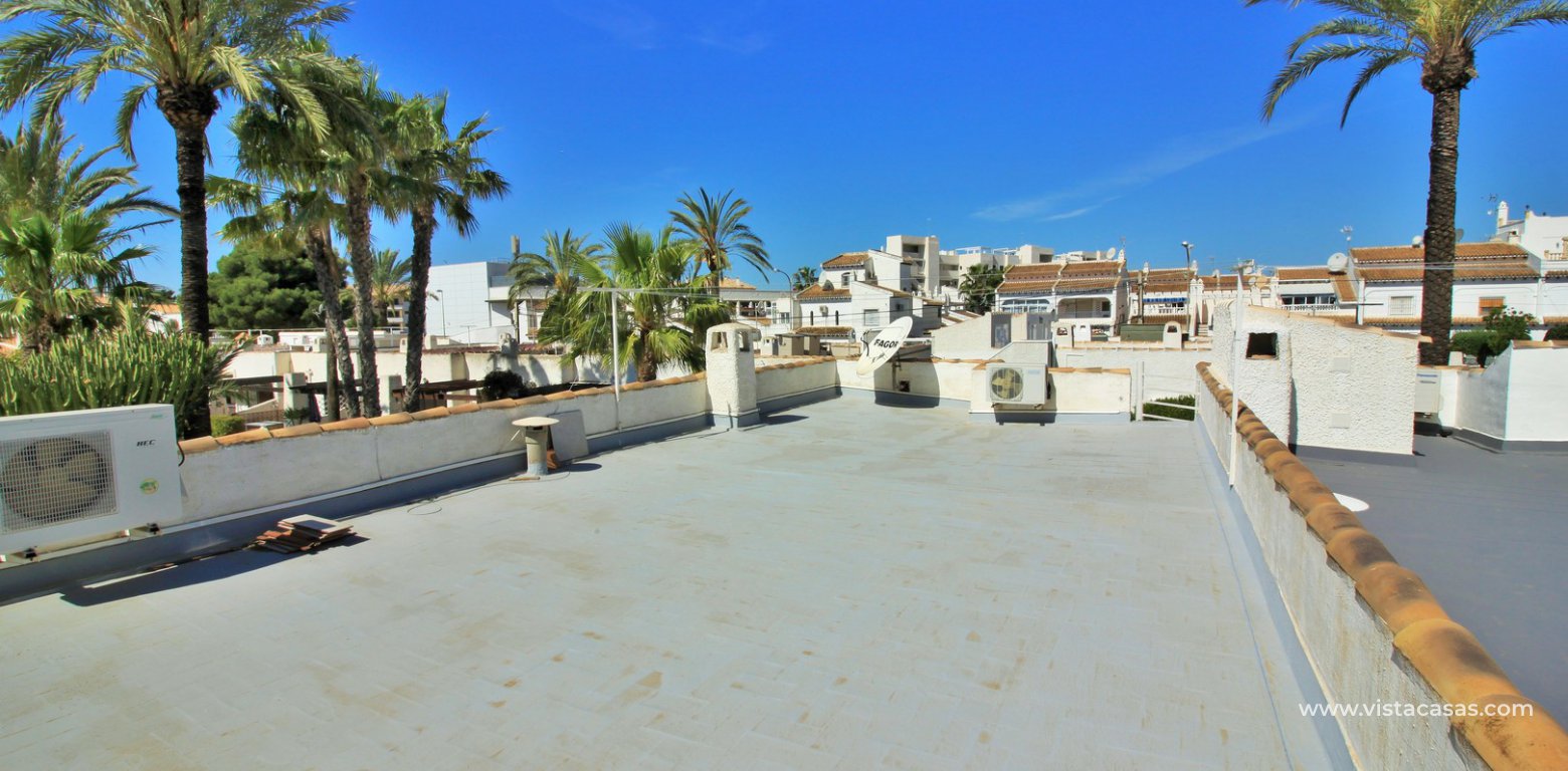 Bungalow for sale in Panorama Country Club Villamartin roof terrace