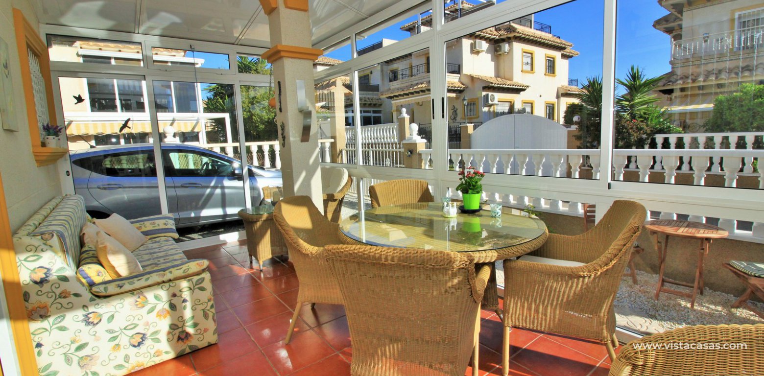 Townhouse for sale in Pinada Golf II Villamartin conservatory
