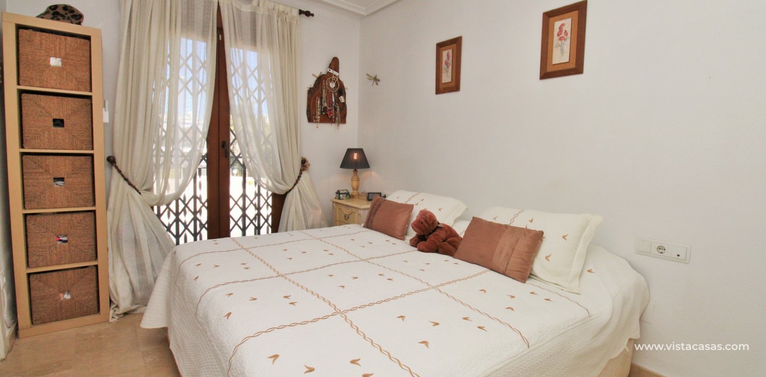 South-Facing 2 Bed Apartment with Solarium Villamartin master bedroom