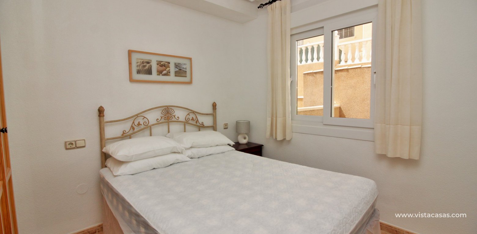 Zodiaco quad with private pool for sale in Villamartin downstairs bedroom