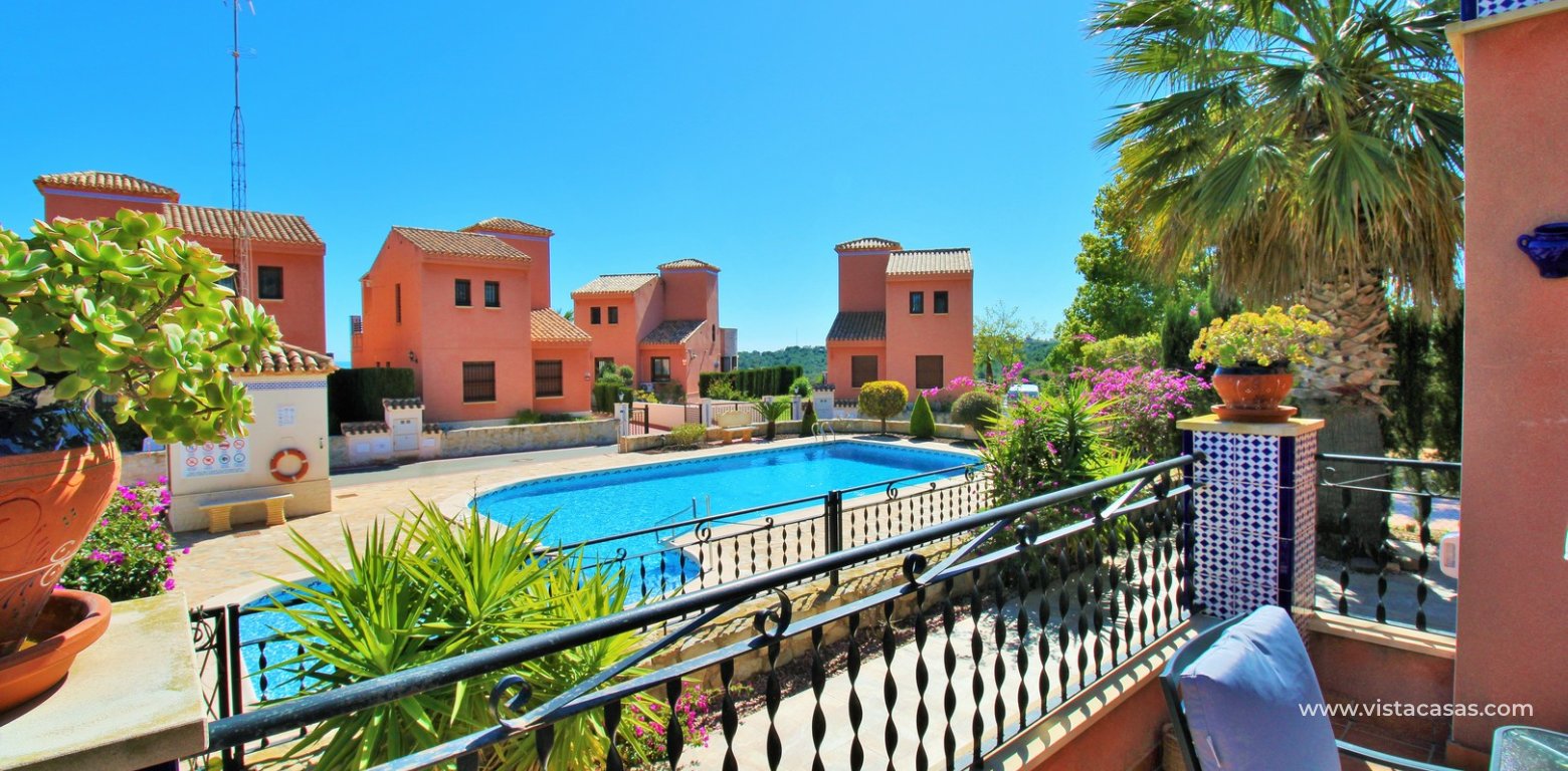 3 Bed Villa with Sea Views in La Cañada San Miguel terrace pool views