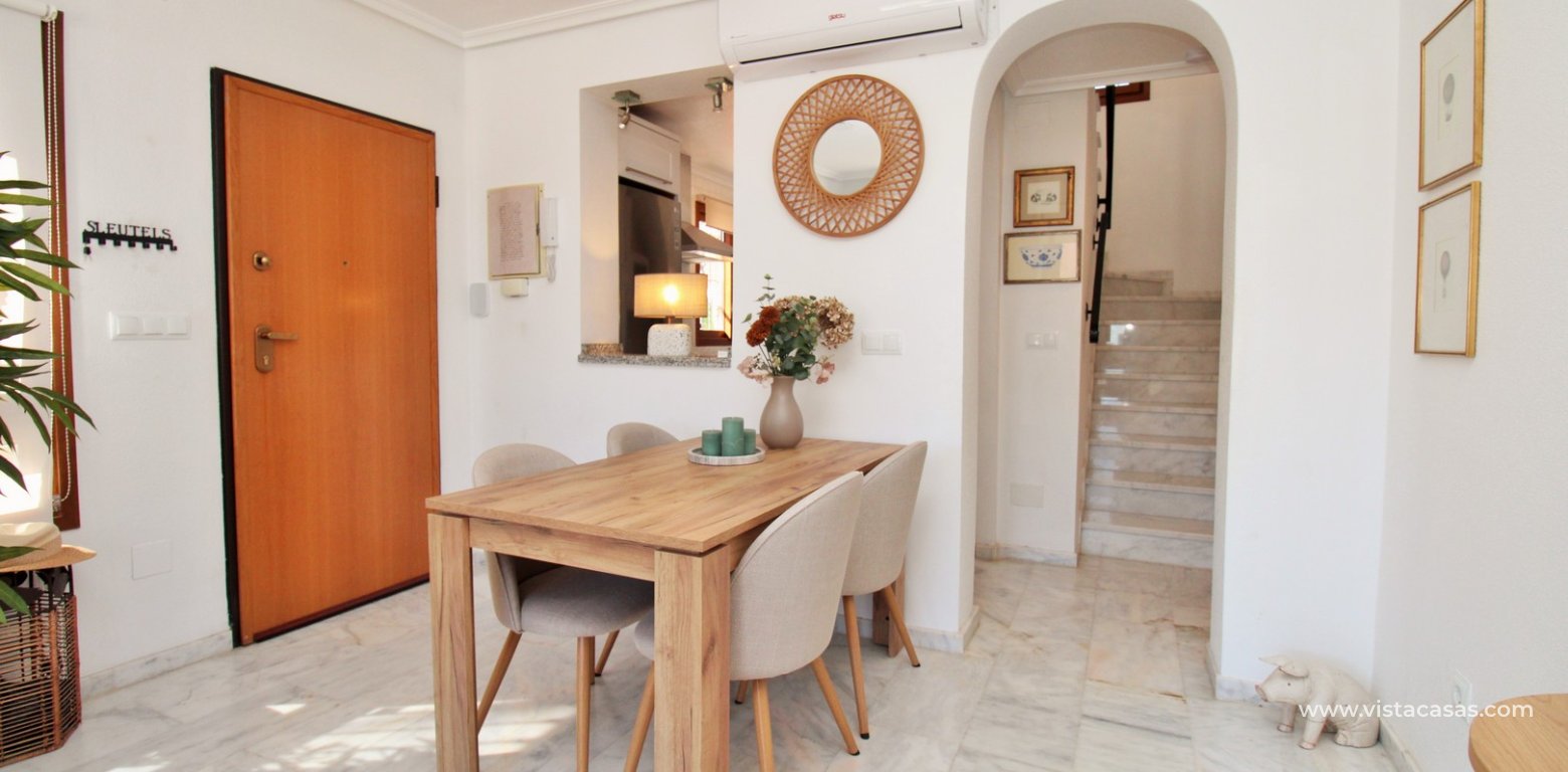 3 Bed Villa with Sea Views in La Cañada San Miguel dining area