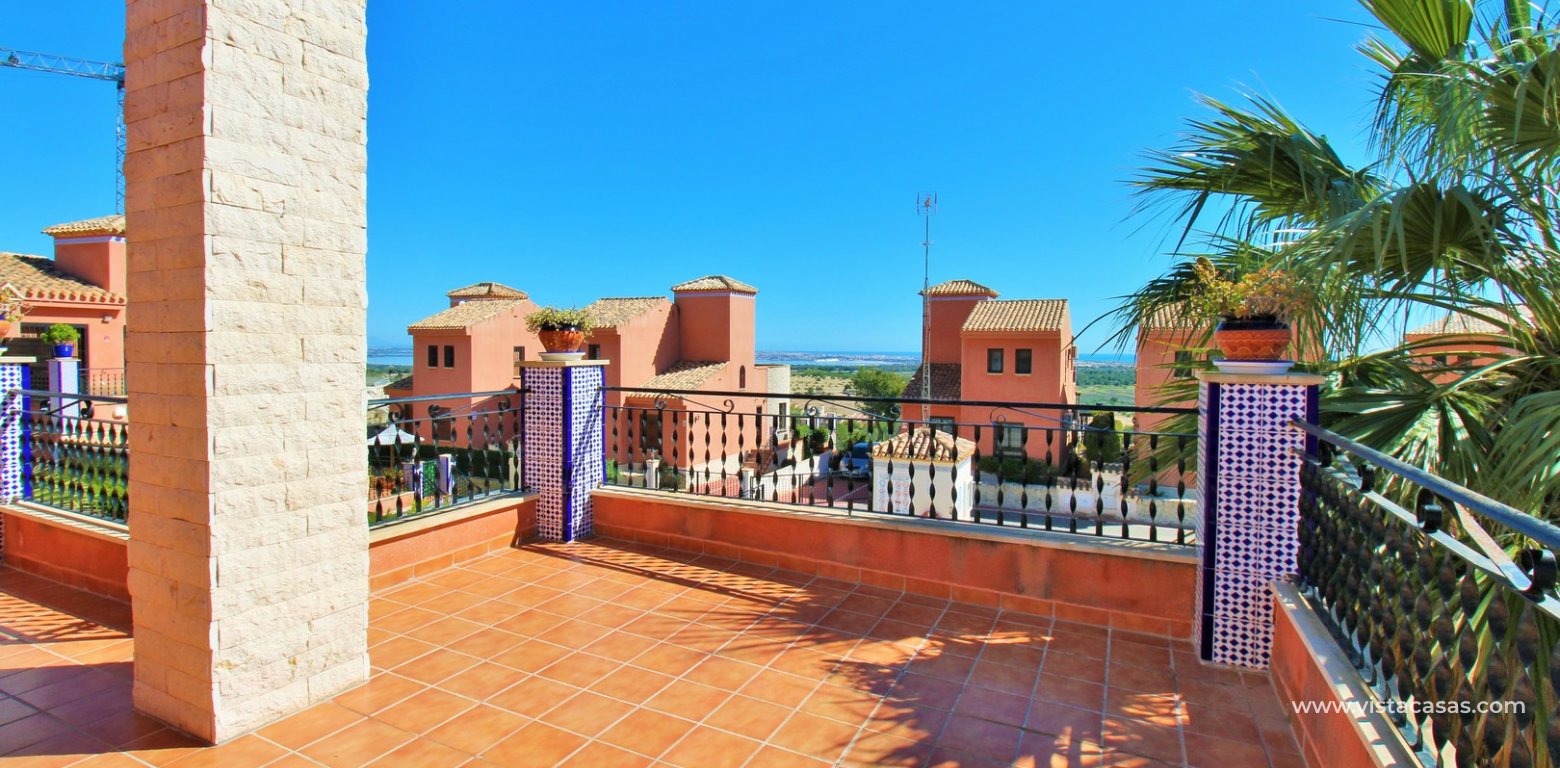 3 Bed Villa with Sea Views in La Cañada San Miguel solarium sea views