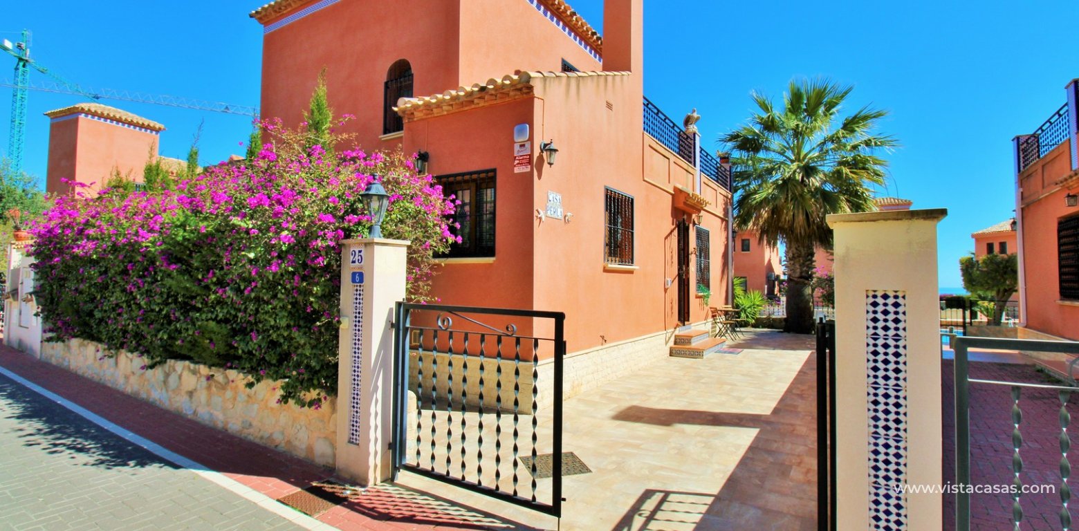 3 Bed Villa with Sea Views in La Cañada San Miguel exterior